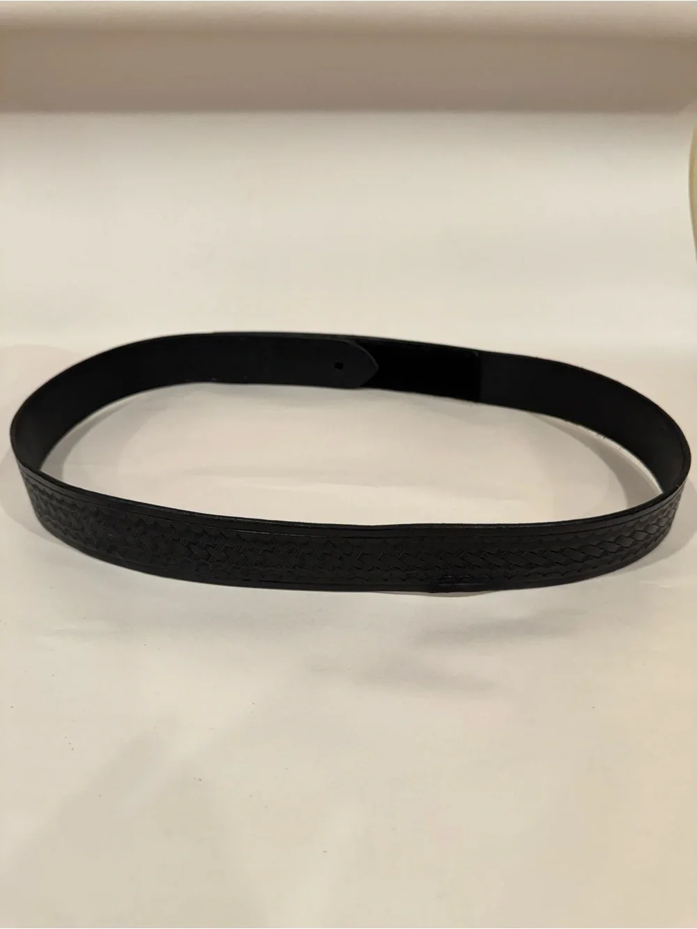 Aker Leather & Velcro Pant Duty Belt 1.5 x 36‎ Model B16-36 Black Made In USA